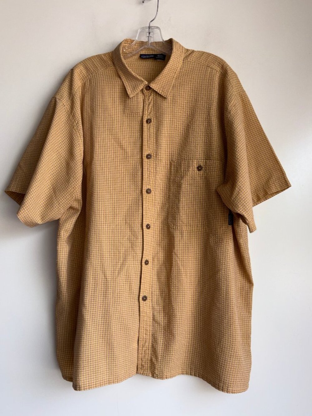 Patagonia Puckerware Shirt Men's XL Short Sleeve